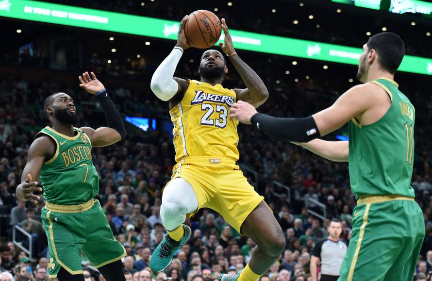 NBA: Los Angeles Lakers at Boston Celtics