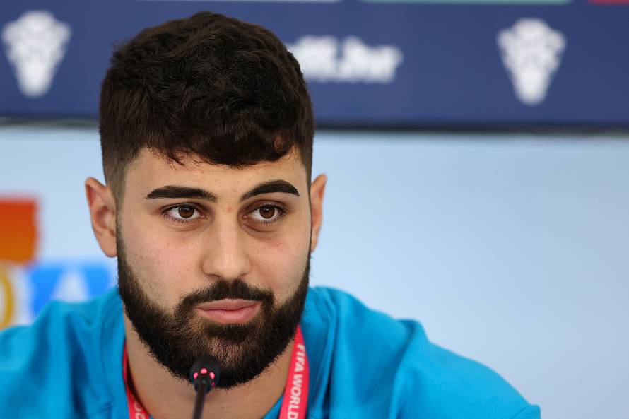 KATAR 2022 - Joško Gvardiol i Andrej Kramarić održali konferenciju za medije