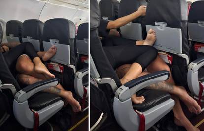 Putnici zgroženi ponašanjem mladog para na letu: Skinuli su obuću, legli i krenuli 'u akciju'...