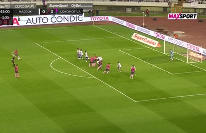 VIDEO Karačić kao Declan Rice, pogledajte golčinu! Hajdukovi komentatori: Uh, živote, robijo