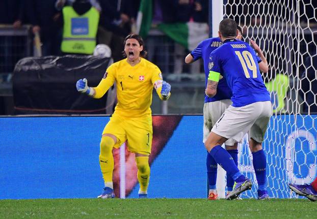 World Cup - UEFA Qualifiers - Group C - Italy v Switzerland