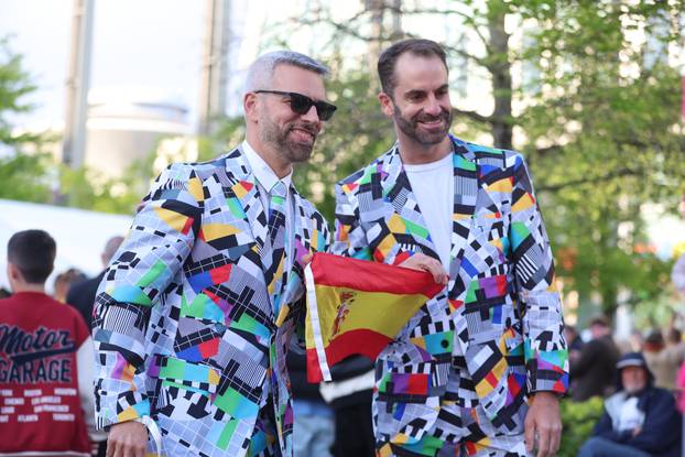 Malmo: Atmosfera ispred dvorane uoči finalne večeri Eurosonga