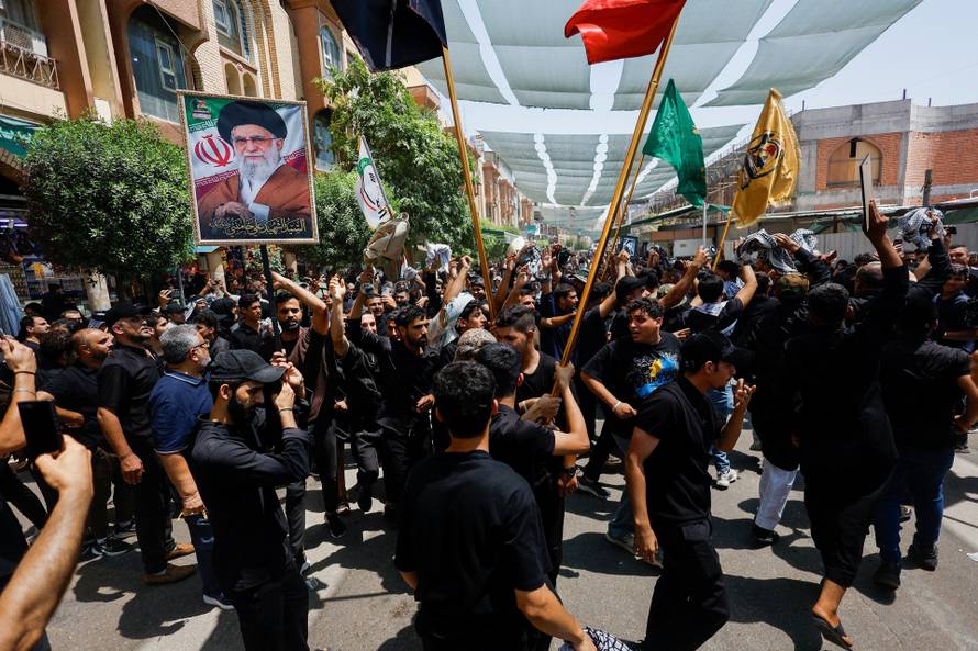 Funeral of Iran's late Supreme Leader Ayatollah Ali Khamenei