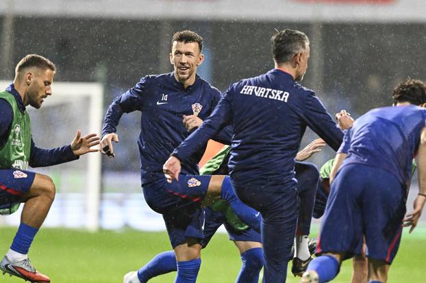 Podgorica: Ivanu Perišiću današnja utakmica je ujedno i 150. nastup za hrvatsku reprezentaciju