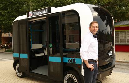 Olli stiže na ceste: Minibus iz 3D printera vozi bez vozača