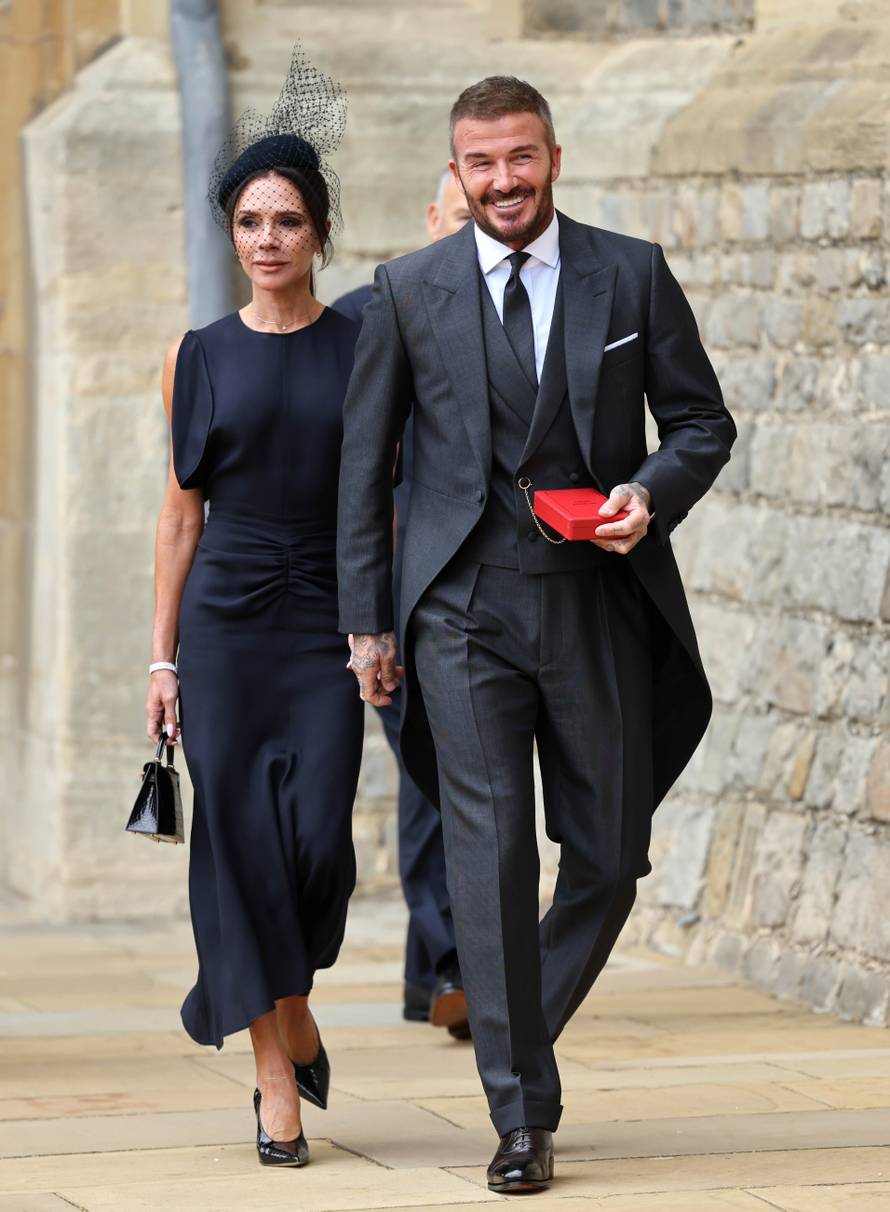 David Beckham Knighted Windsor Castle