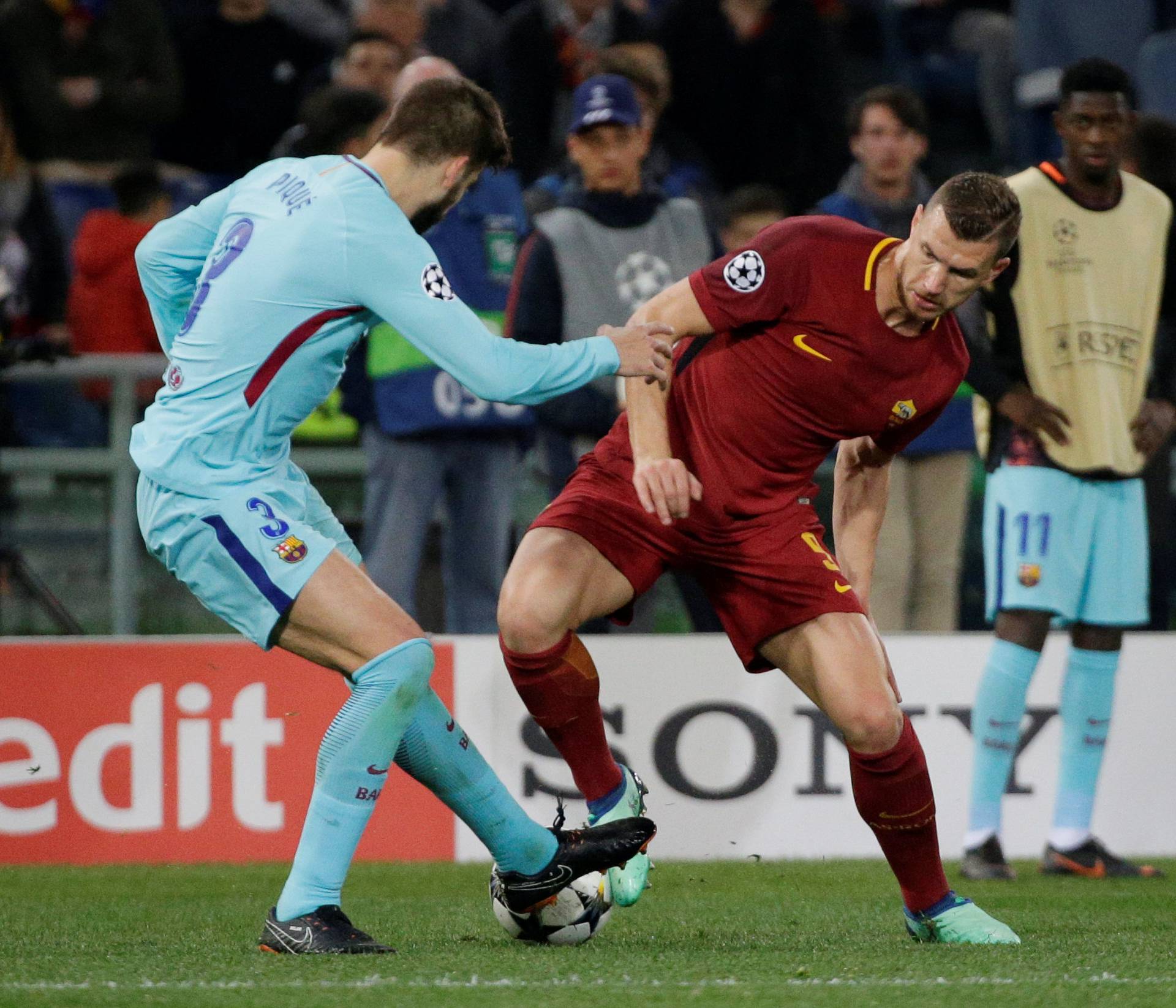 Champions League Quarter Final Second Leg - AS Roma vs FC Barcelona