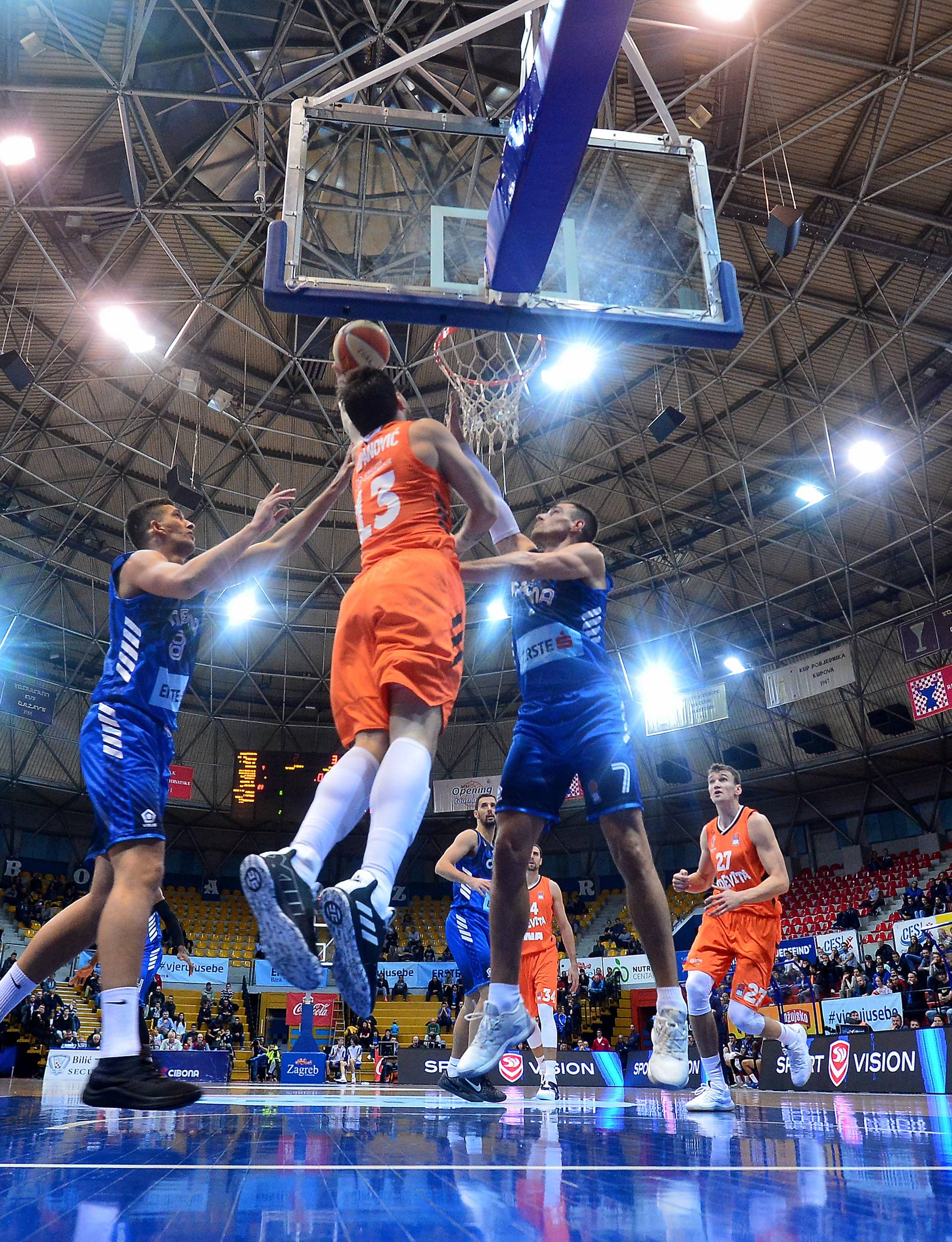 Zagreb: ABA liga, 4. kolo, KK Cibona - KK Cedevita