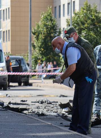 Russian serviceman killed in explosion in St. Petersburg