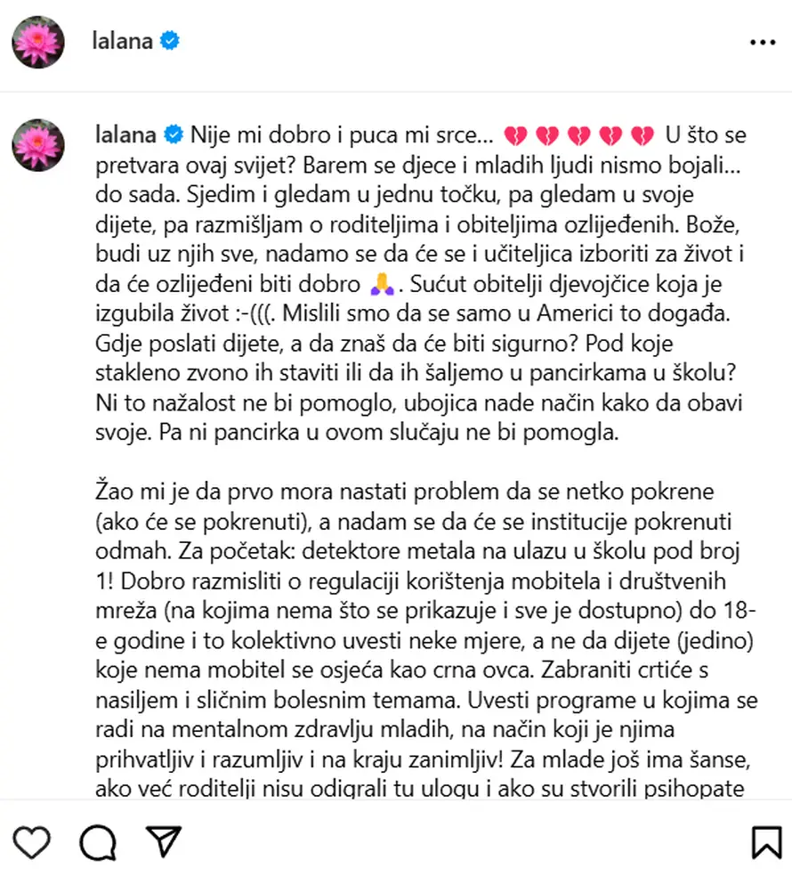 Slavni shrvani zbog tragedije u Zagrebu: Srce nam se slama od jada, u što se svijet pretvara?