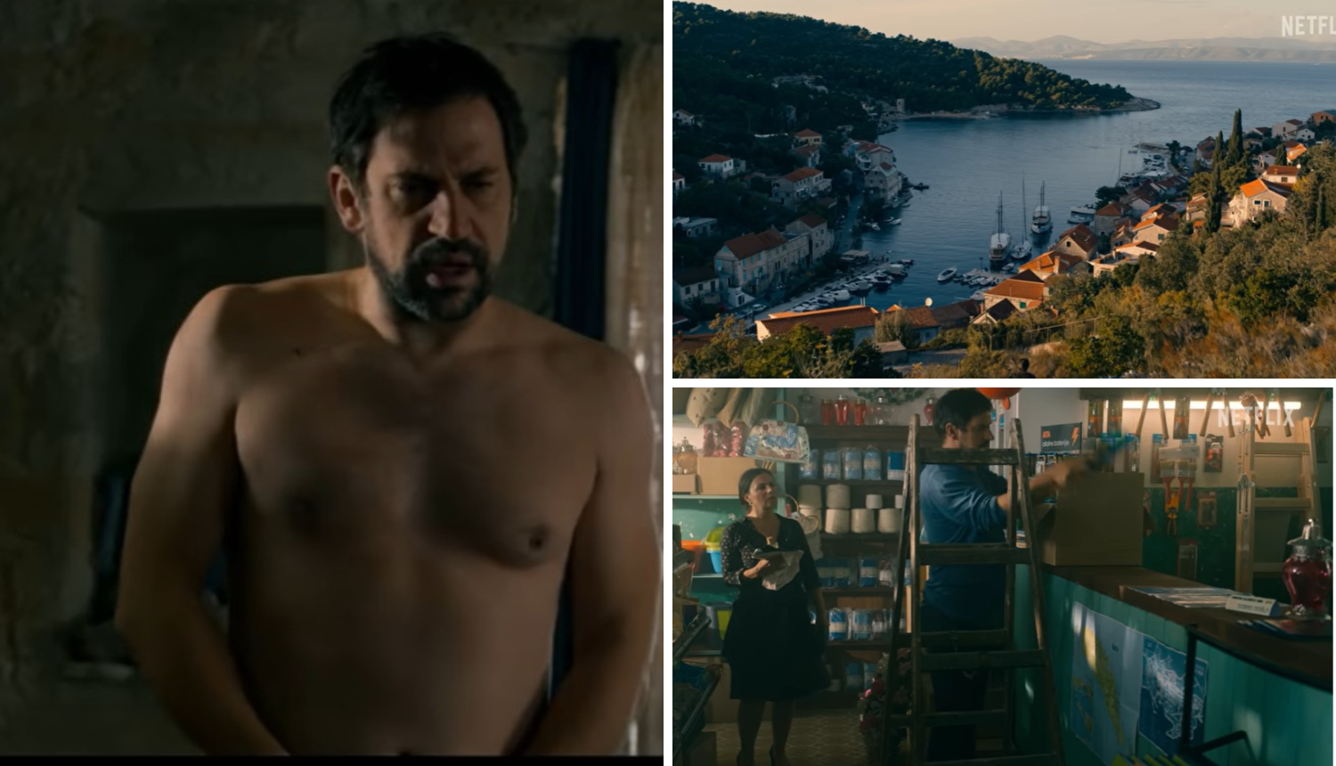 Goran Bogdan gol u Netflixovu filmu, sniman na Braču i Šolti