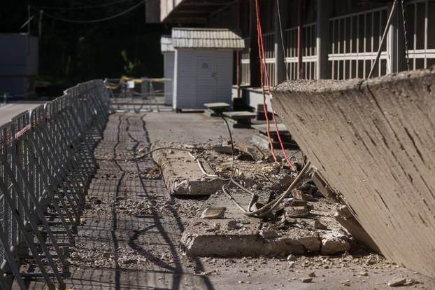 Sarajevo: Tijekom vikenda urušio se dio krova kultne dvorane Skenderija