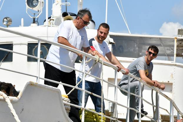 Šibenik: The trial of the legendary ship Tijat