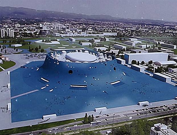 Zagreb: Prezentacija projekta Hrvatskog nogometnog doma i nacionalnog stadiona