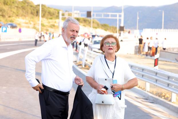 Poznati na otvorenju Pelješkog mosta 