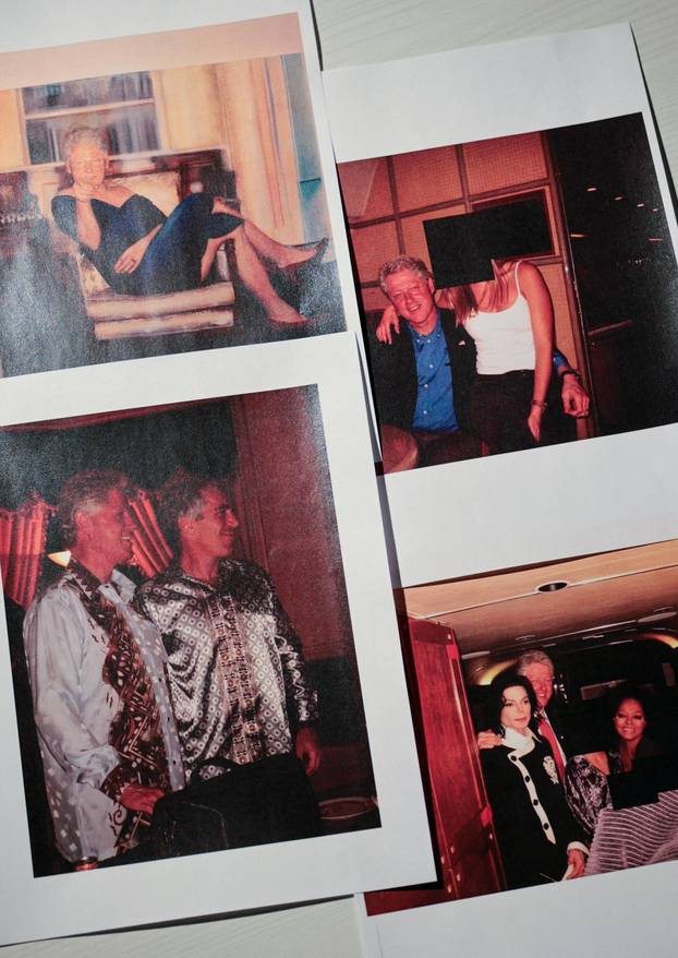 Newly-released documents from the U.S. Justice Department files on Jeffrey Epstein