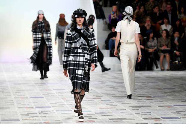 Dior collection show at Paris Fashion Week