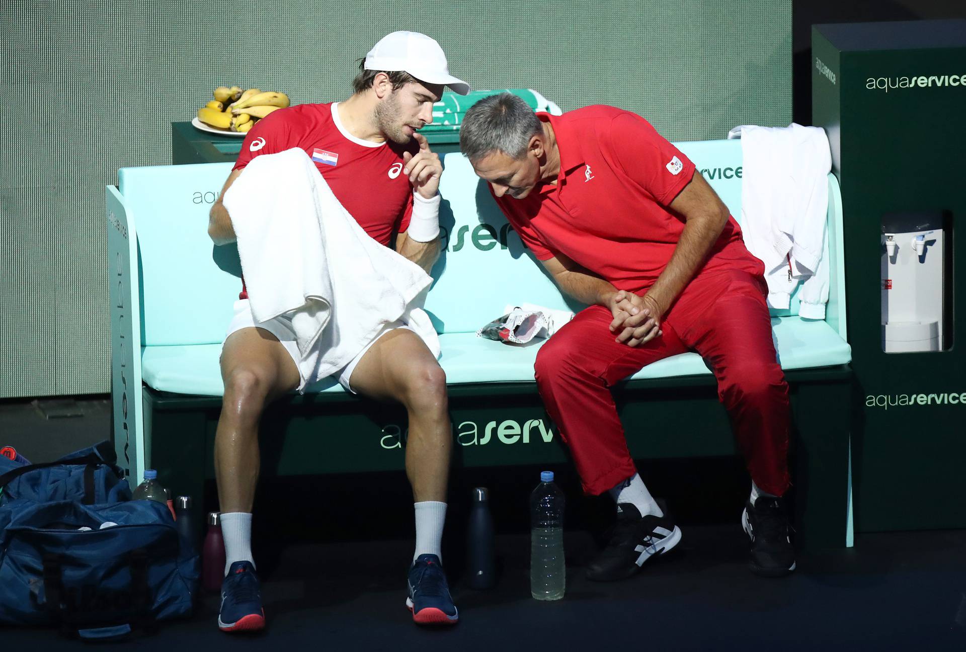 Malaga: Hrvatska protiv Španjolske na Davis Cupu, Borna Ćorić i Roberto Bautista Agut