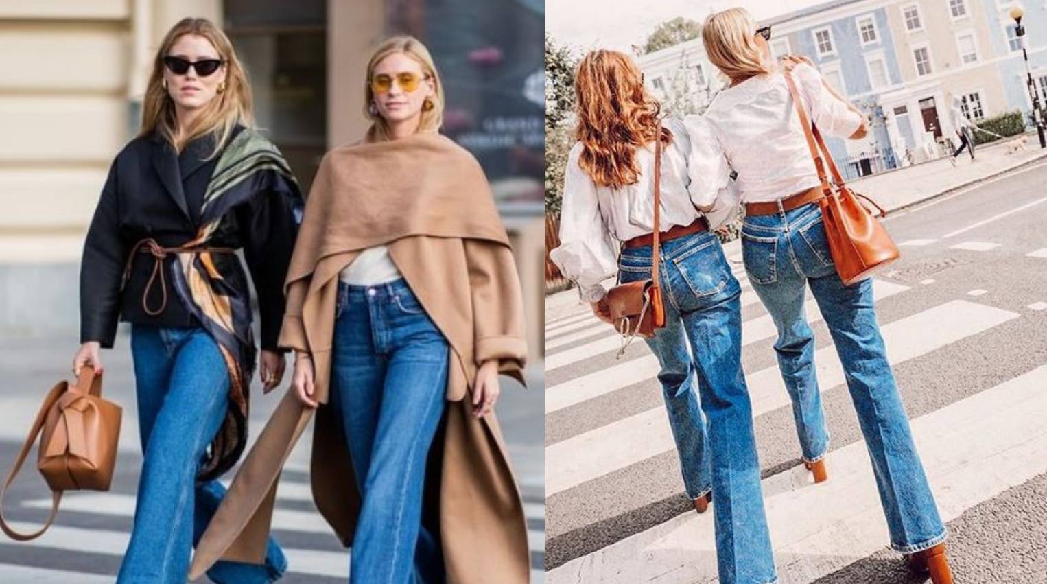 Široke traperice: 10 odličnih ideja kako nositi denim sezone