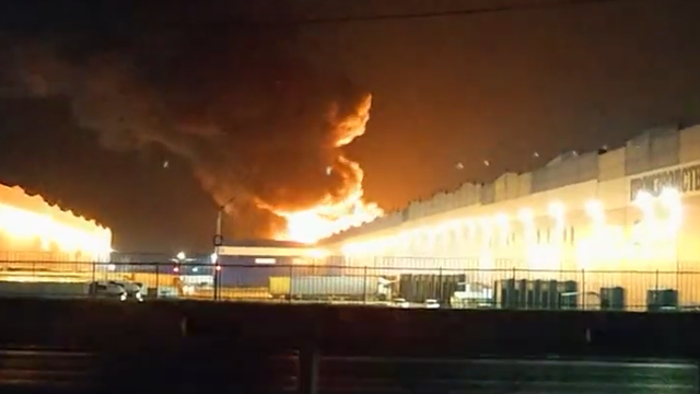 U Rusiji sve više incidenata, sad gori skladište u blizini Moskve