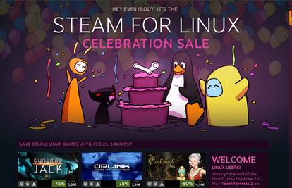 Valve pokrenuo Linux verziju svoje online trgovine Steam