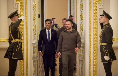Novi britanski premijer Sunak posjetio Ukrajinu: Znamo što znači boriti se za slobodu...