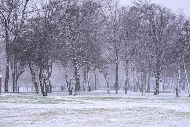 Zagreb: Zimska idila na Bundeku
