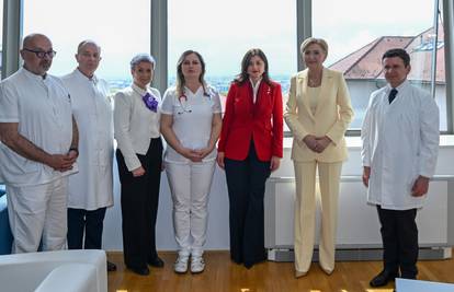 Supruge hrvatskog i poljskog predsjednika posjetile Muzičku akademiju i KB Sveti duh