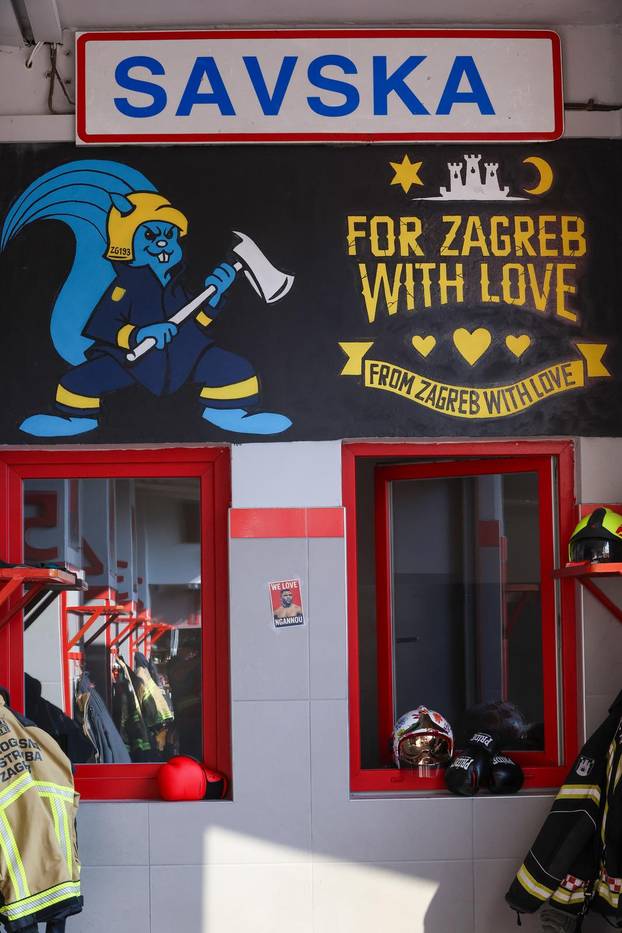 Stipe Miočić prvi se put u životu spustio niz šipku u vatrogasnoj postrojbi Zagreb