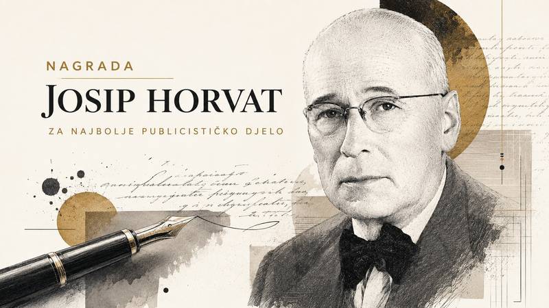 Pokrenuta Nagrada Josip Horvat – priznanje najboljoj hrvatskoj publicistici!