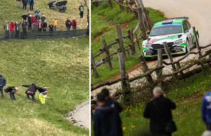 Nekoliko gledatelja 'počastilo' vozače relija golim stražnjicama