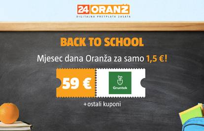 Zgrabi mjesečni Oranž za samo 1,5 € i dobivaš kupon u vrijednosti 59 € za Gruntek!