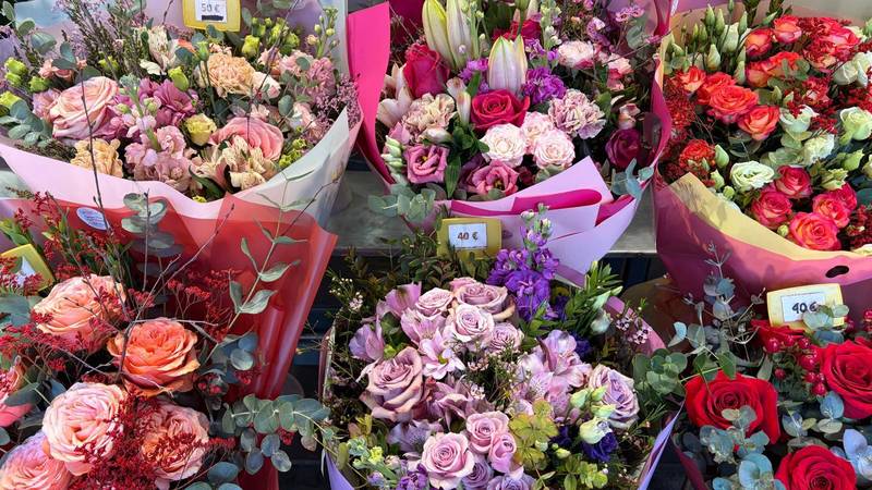 FOTO Od 4 eura do 'bankrota': Pogledajte cvijeće i bukete koji će se kupovati za Valentinovo