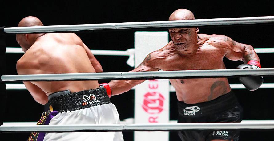 Boxing: Tyson vs Roy Jones Jr