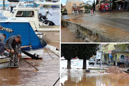 Genovska ciklona napravila kaos na obali: Podigla se razina mora i poplavila rive i ulice