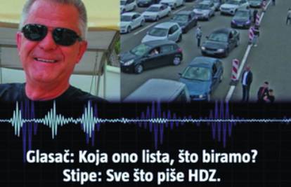 Poslušajte upute "glasaču" iz Hercegovine: "Koja je ono lista? Što biramo? Sve što piše HDZ"