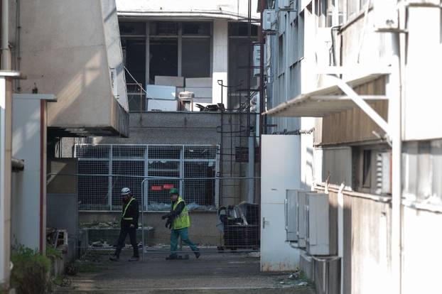 Zagreb: Nastavljeni radovi rušenja Vjesnika u Zagrebu