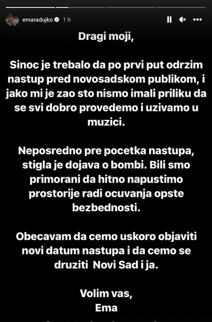 Uoči nastupa srpske pjevačice stigla dojava o bombi u klubu: Većina fanova su tinejdžeri