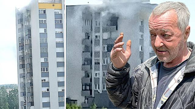 Heroj ulice prvi uletio u gorući stan u Zagrebu: 'Kad vidiš vatru i dim ne razmišljaš, ideš gasiti'
