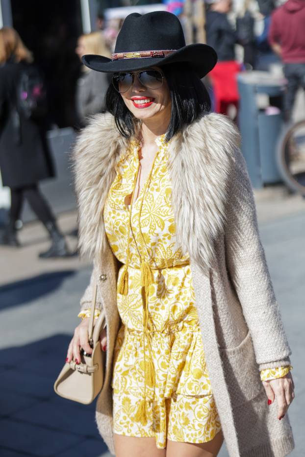 Zagreb: Paula Veličković prošetala špicom