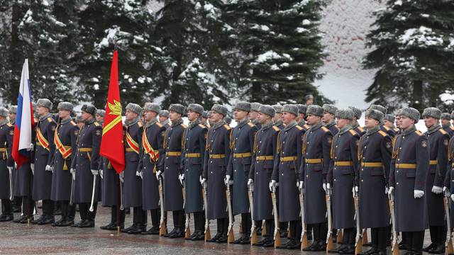 Russia's President Putin marks Army Day
