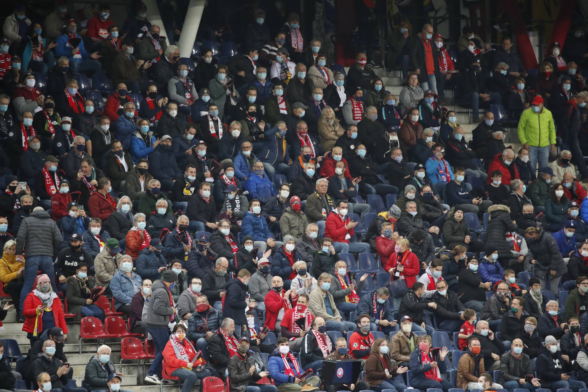 Champions League - Group A - FC Red Bull Salzburg v Lokomotiv Moscow