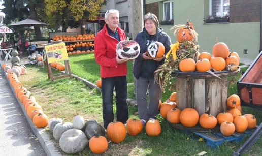 FOTO Imanje u &Ccaron;ukovcu ukrasili su stotinama bundeva: 'Imam ovdje tikvi za pola Hrvatske'