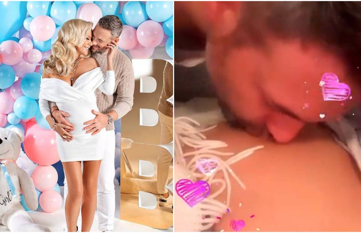 Maja Šuput je objavila fotku iz kreveta: Nenad joj ljubi trbuh...