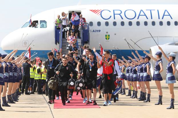 ARHIVA - 2018. Godišnjica dočeka Vatrenih nakon osvajanja srebrne medalje na SP-u u Rusiji