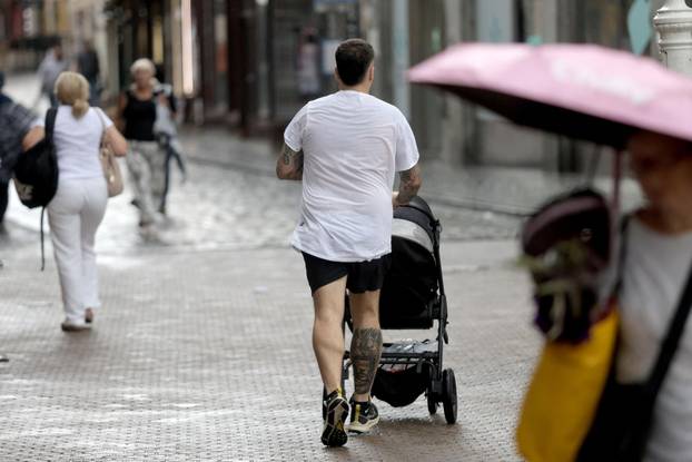 Ljetna kiša u Zagrebu