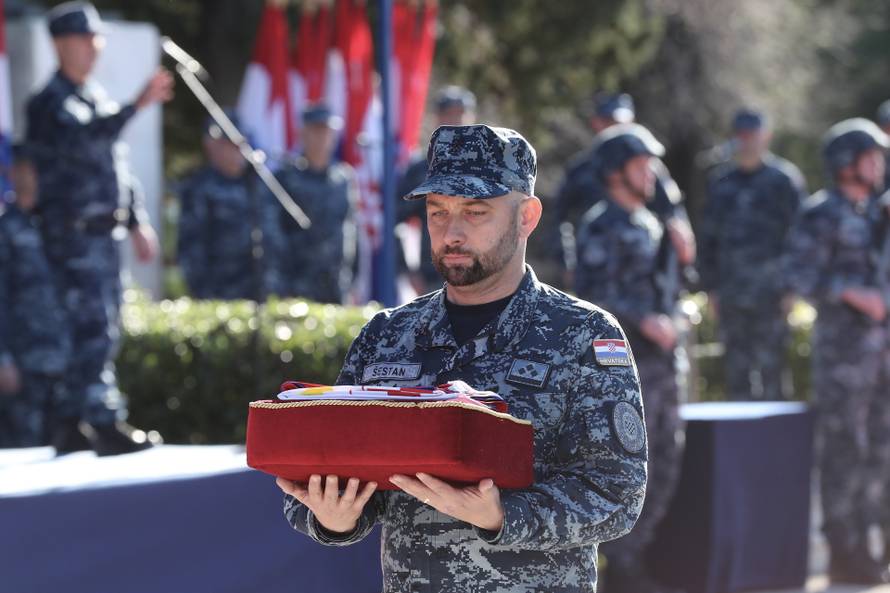 Split: Svečana primopredaja i imenovanje novog obalnog ophodnog broda OOB-32 "Umag"