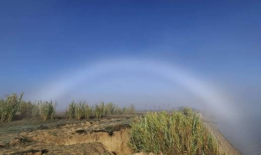 VIDEO Veličanstven prizor na nebu u Ninu: Bijela duga viđa se rijetko, a evo kako nastaje