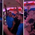 VIDEO Lovren i Brozović u kafiću nakon 'za dom' urlali 'spremni!'