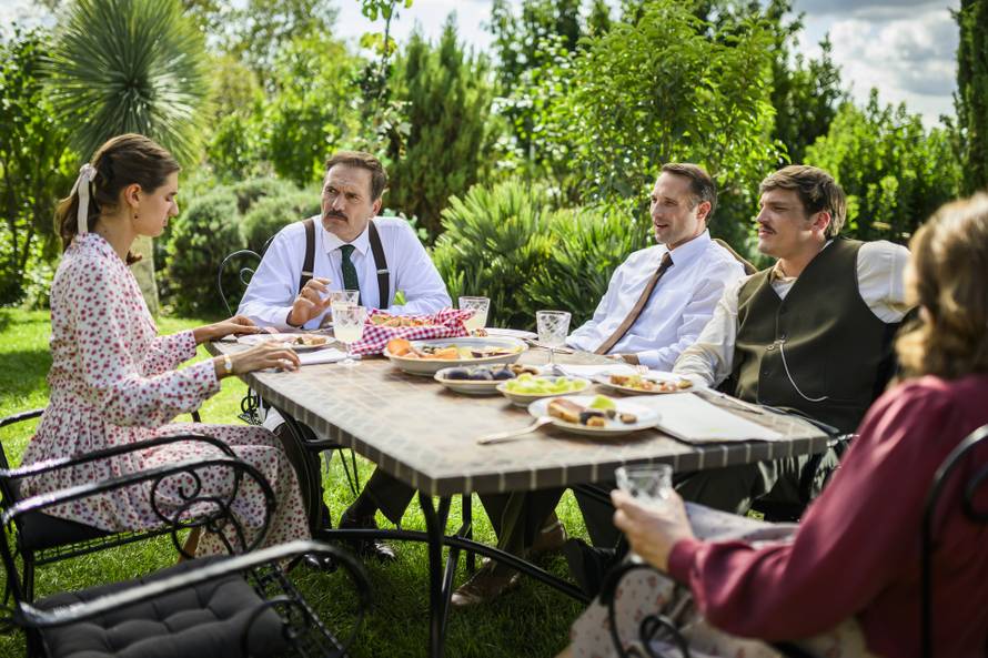 Sinj, 16.09.2025 - Snimanje serije Divlje pcele u produkciji RTL-a